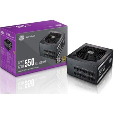 COOLER MASTER MWE 550W FULLY MODULAR 80 PLUS GOLD CERTIFIED POWER SUPPLY
